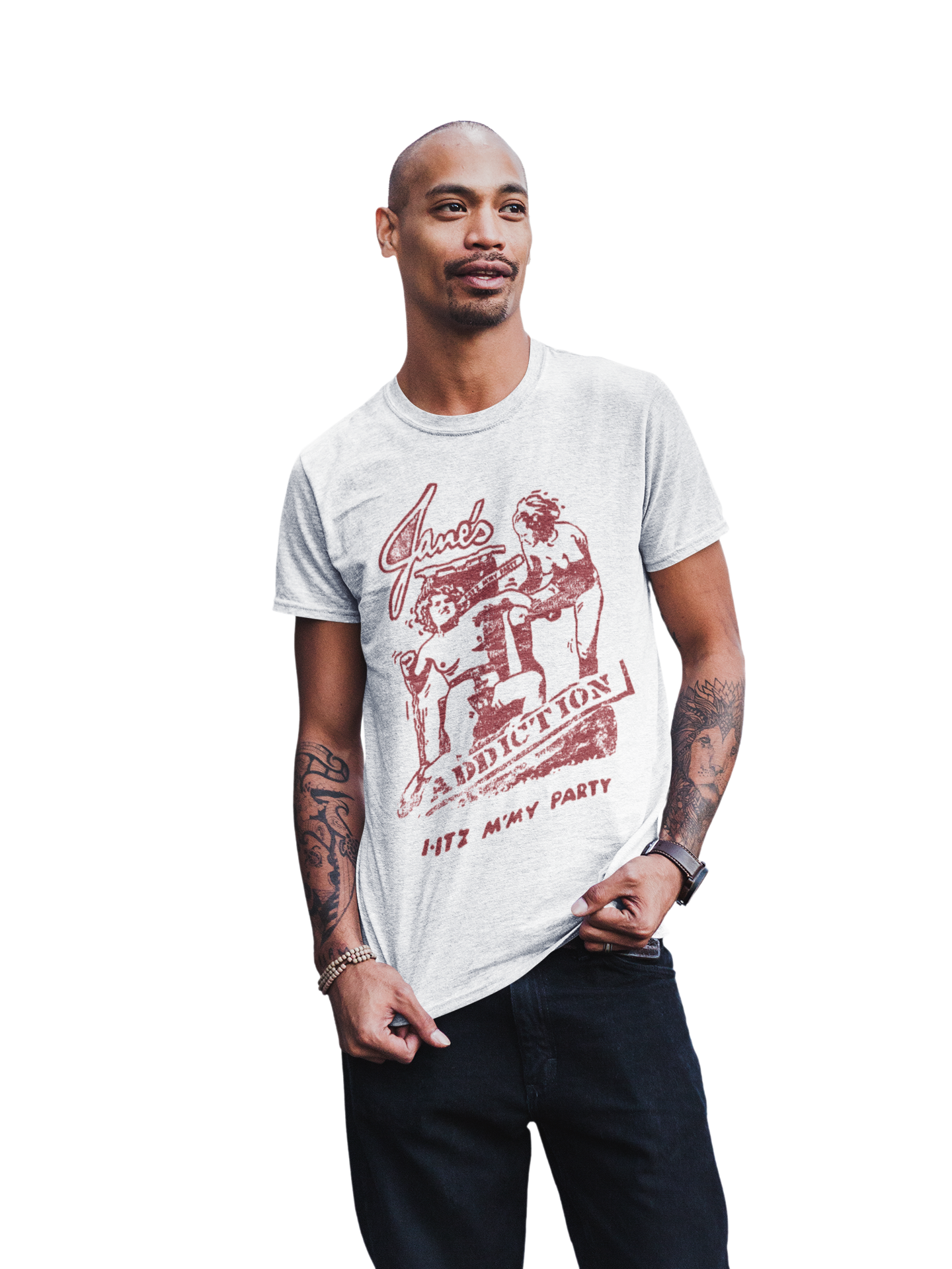 MERCHMOMENT Jane's Addiction - Still My Party Jumbo Print T-Shirt [Apparel]