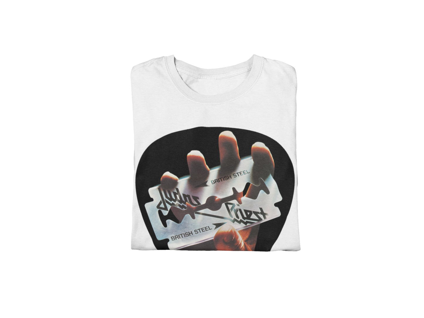 MERCHMOMENT Judas Priest - British Steel Jumbo Print T-Shirt [Apparel]