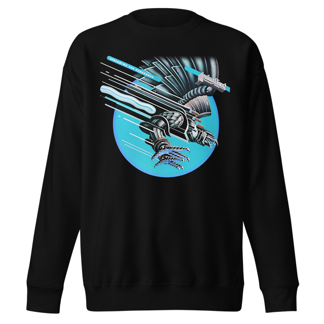 Stakes - Judas Priest Neon Screaming Jumbo Print Sweatshirt []