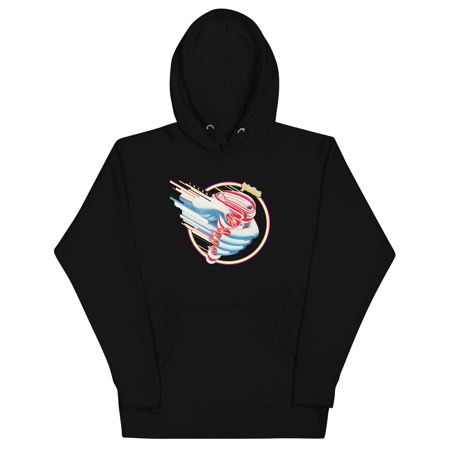 MERCHMOMENT Judas Priest Turbo Hand Classic Hoodie [Apparel]