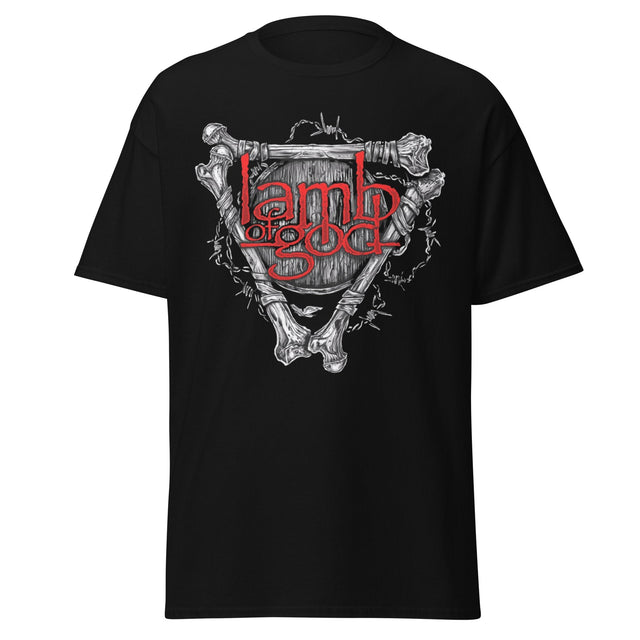 Stakes - Lamb Of God - Bones Jumbo Print T-Shirt []