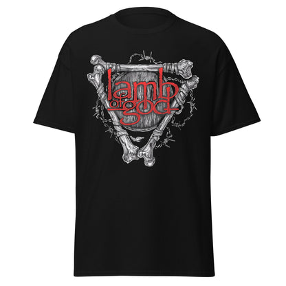 MERCHMOMENT Lamb Of God - Bones Jumbo Print T-Shirt [Apparel]