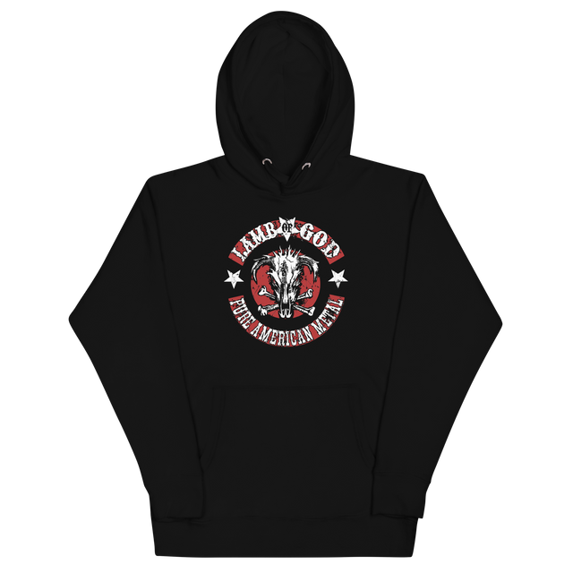 Stakes - Lamb of God Pure American Metal Classic Hoodie []