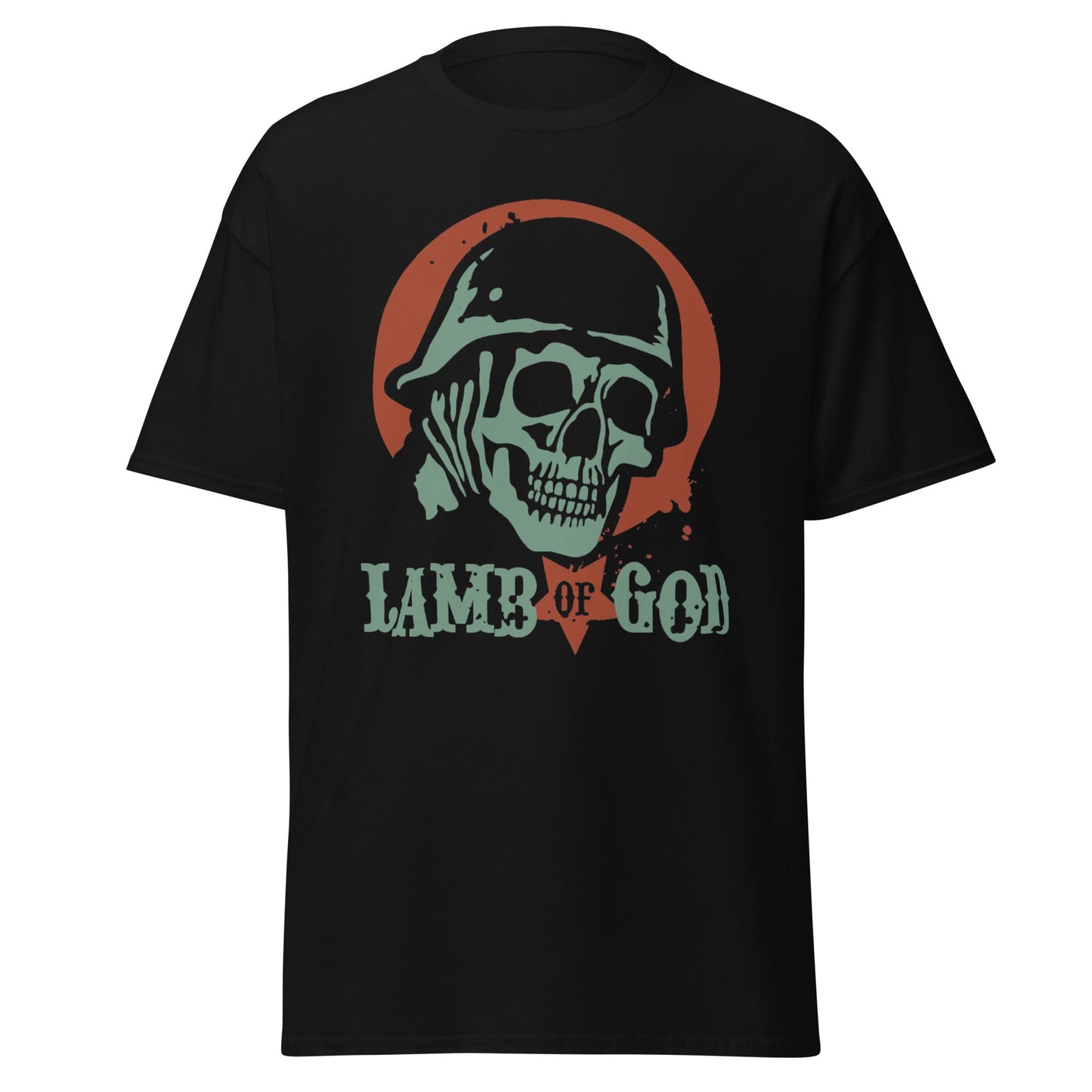 MERCHMOMENT Lamb Of God - Skeleton Army Jumbo Print T-ShirtT-Shirt [Apparel]