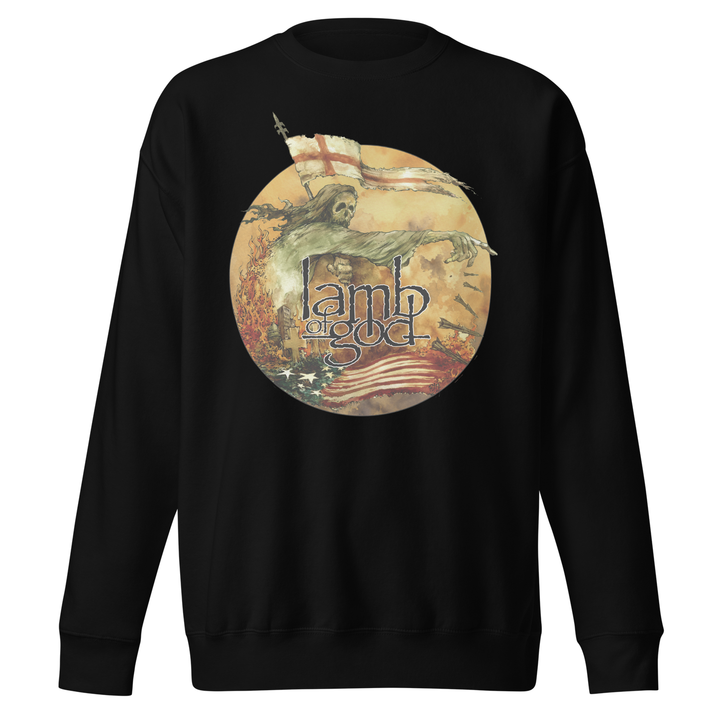 MERCHMOMENT Lamb of God This Way Sweatshirt [Apparel]