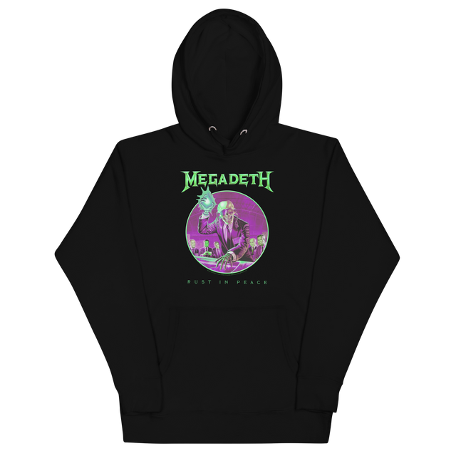 Megadeth Green Rust Classic Hoodie []