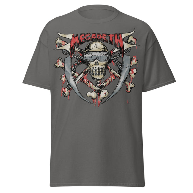 MegaDeth - Hand Painted Vic Jumbo Print T-Shirt []