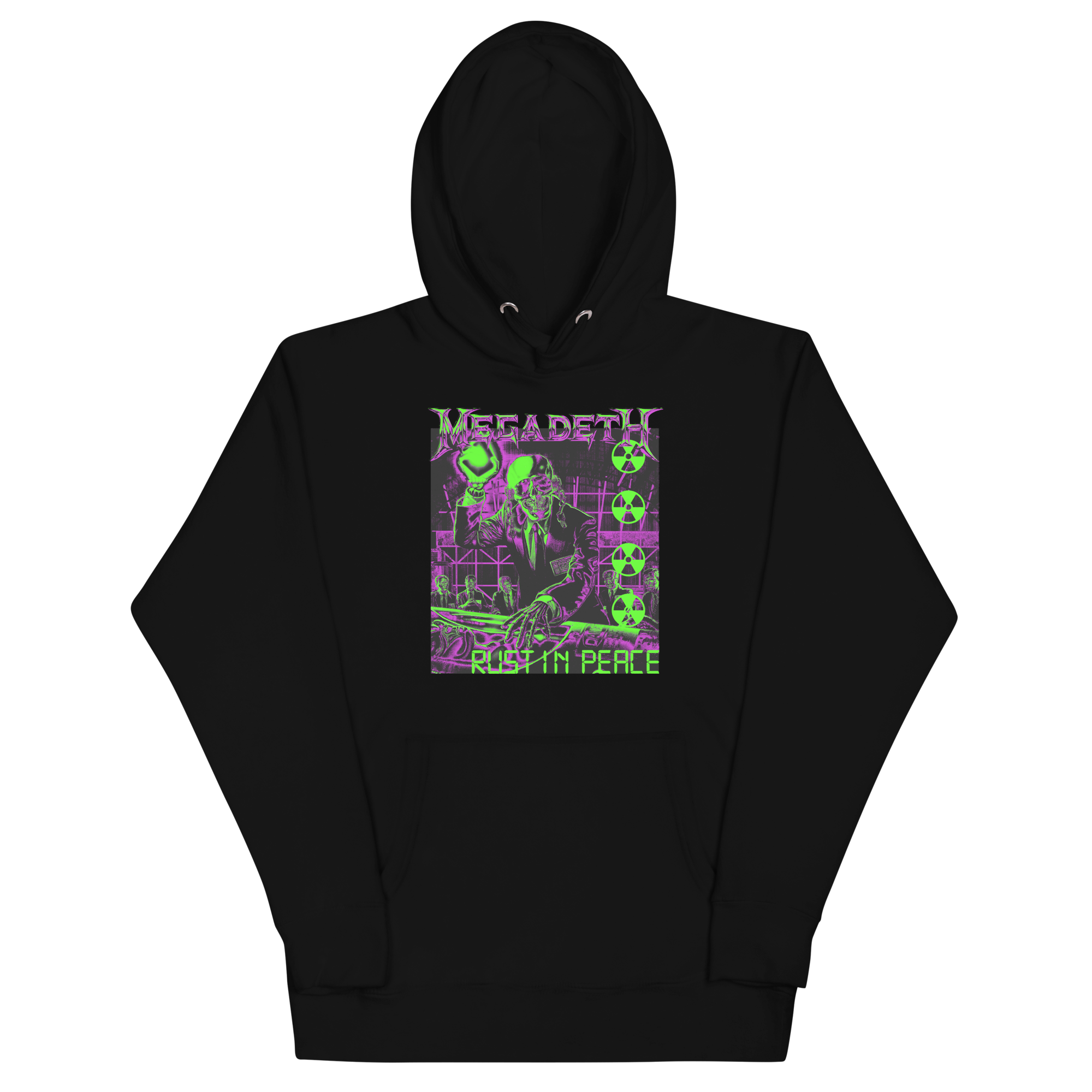 Megadeth Neon Rust Classic Hoodie []