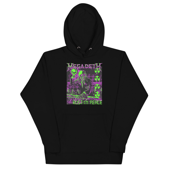 Stakes - Megadeth Neon Rust Classic Hoodie []