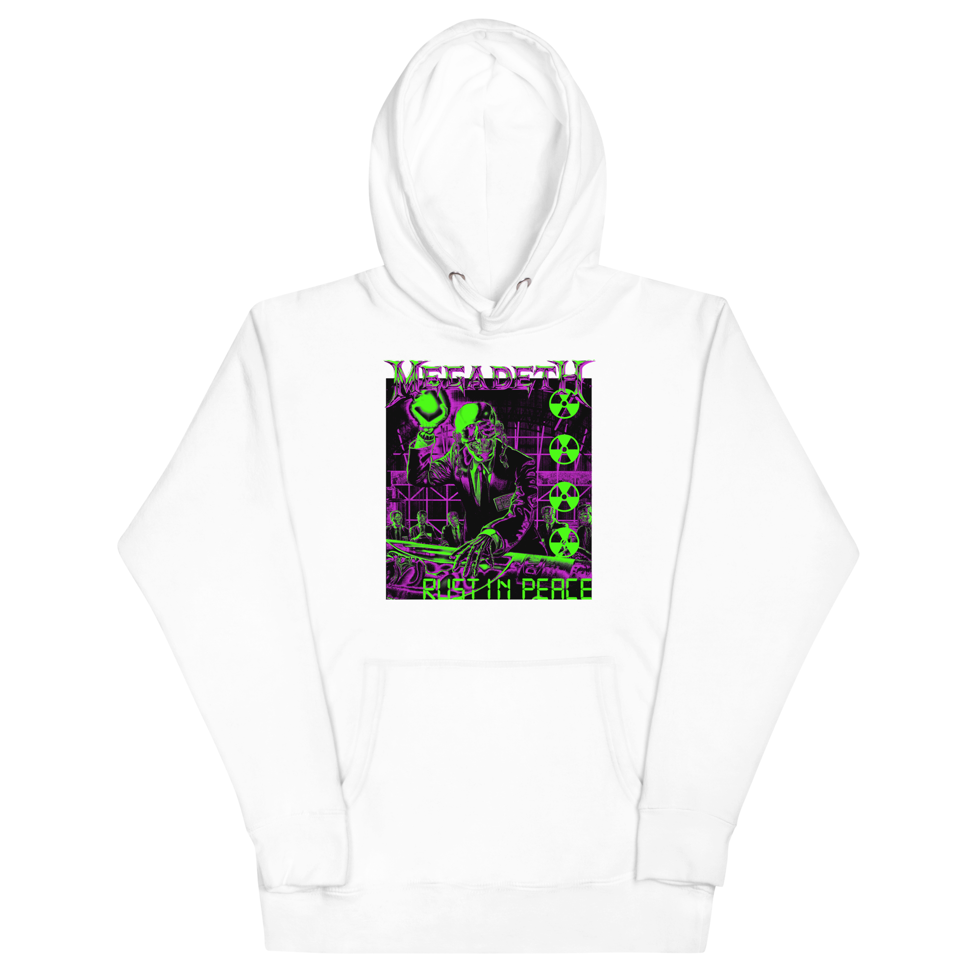 Megadeth Neon Rust in Peace Classic Hoodie []