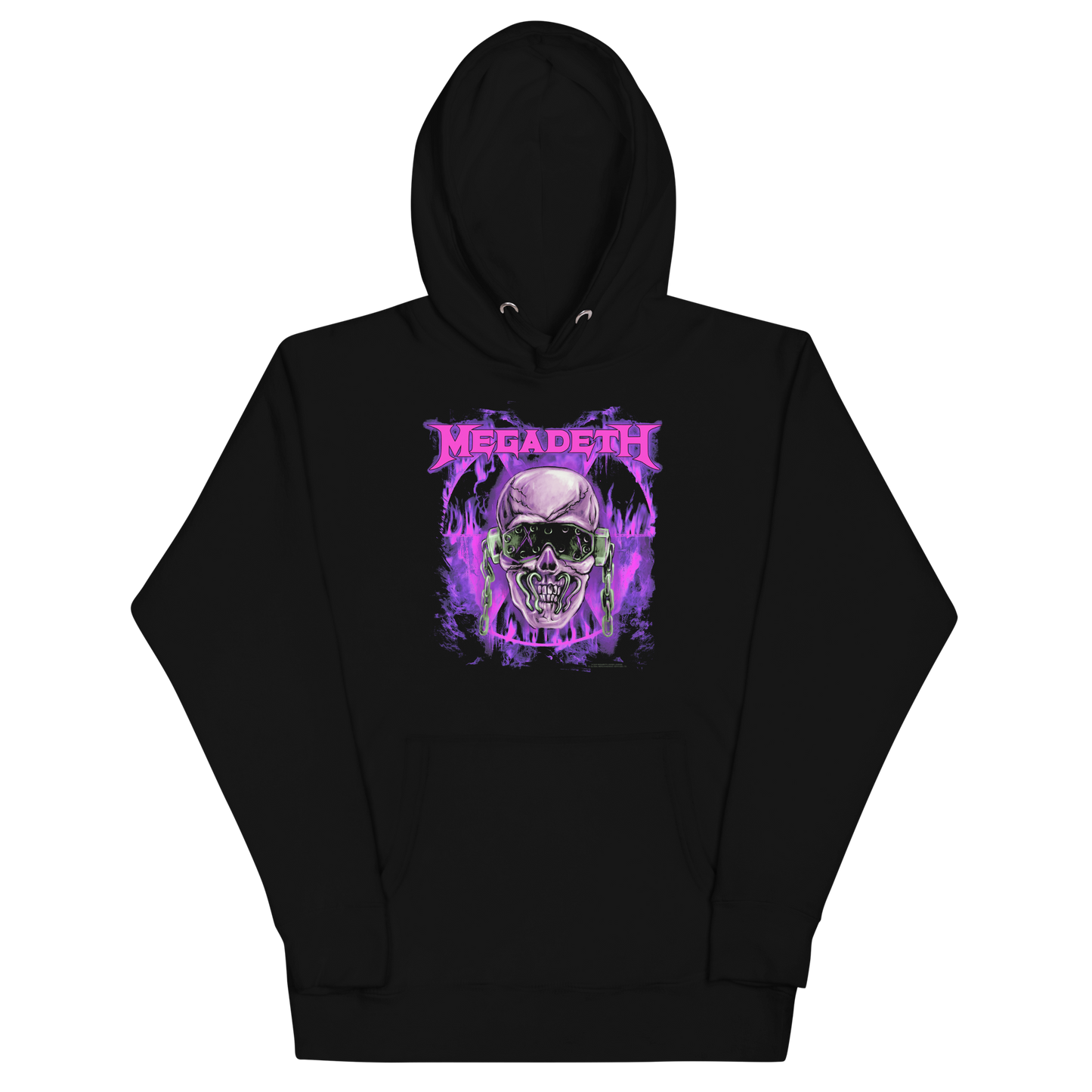 MERCHMOMENT Megadeth Purple Nuclear Classic Hoodie [Apparel]