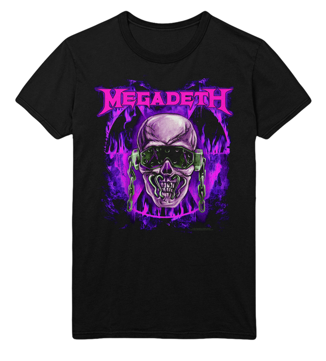 Stakes - Megadeth Purple Nuclear Jumbo Print T-Shirt []