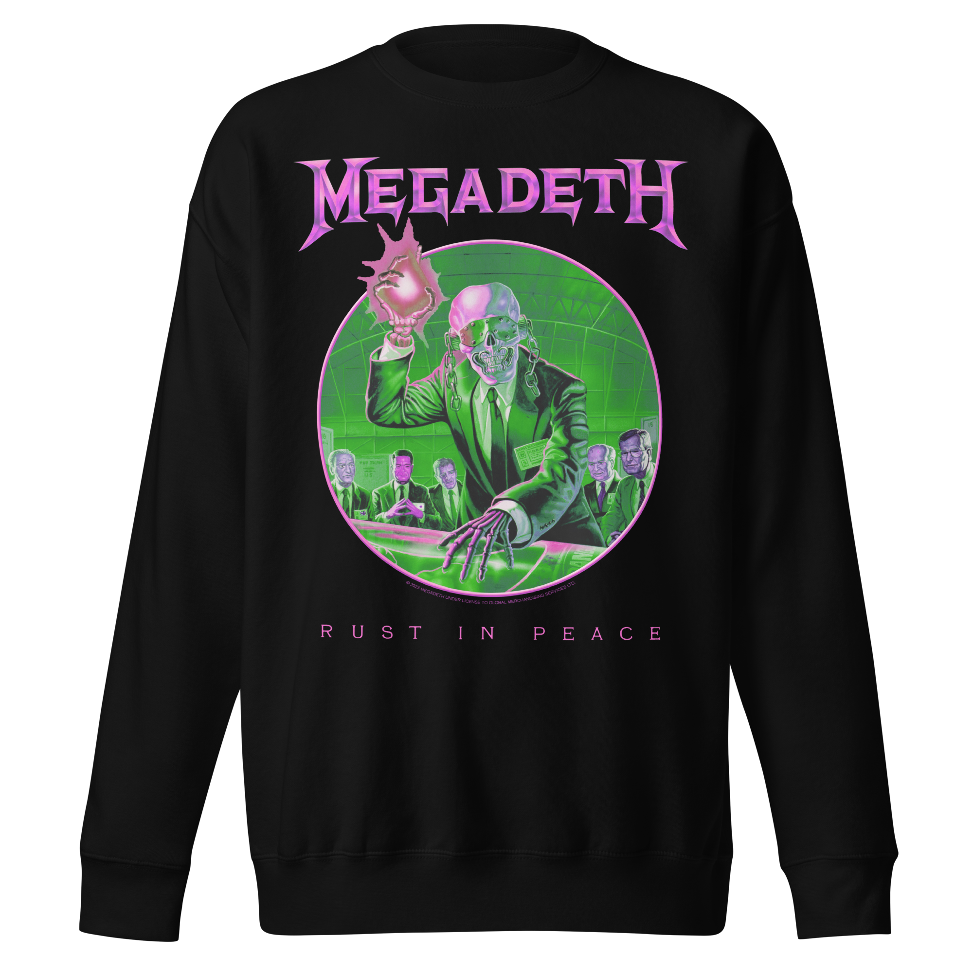 Megadeth Purple Rust Jumbo Print Sweatshirt []
