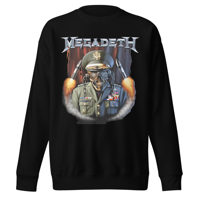 Stakes - MegaDeth - Rattlehead Vic Jumbo Print Sweatshirt []