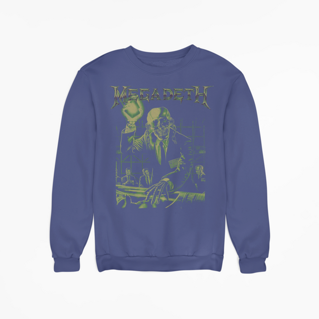 Stakes - MegaDeth - See No Evil Jumbo Print Sweatshirt []