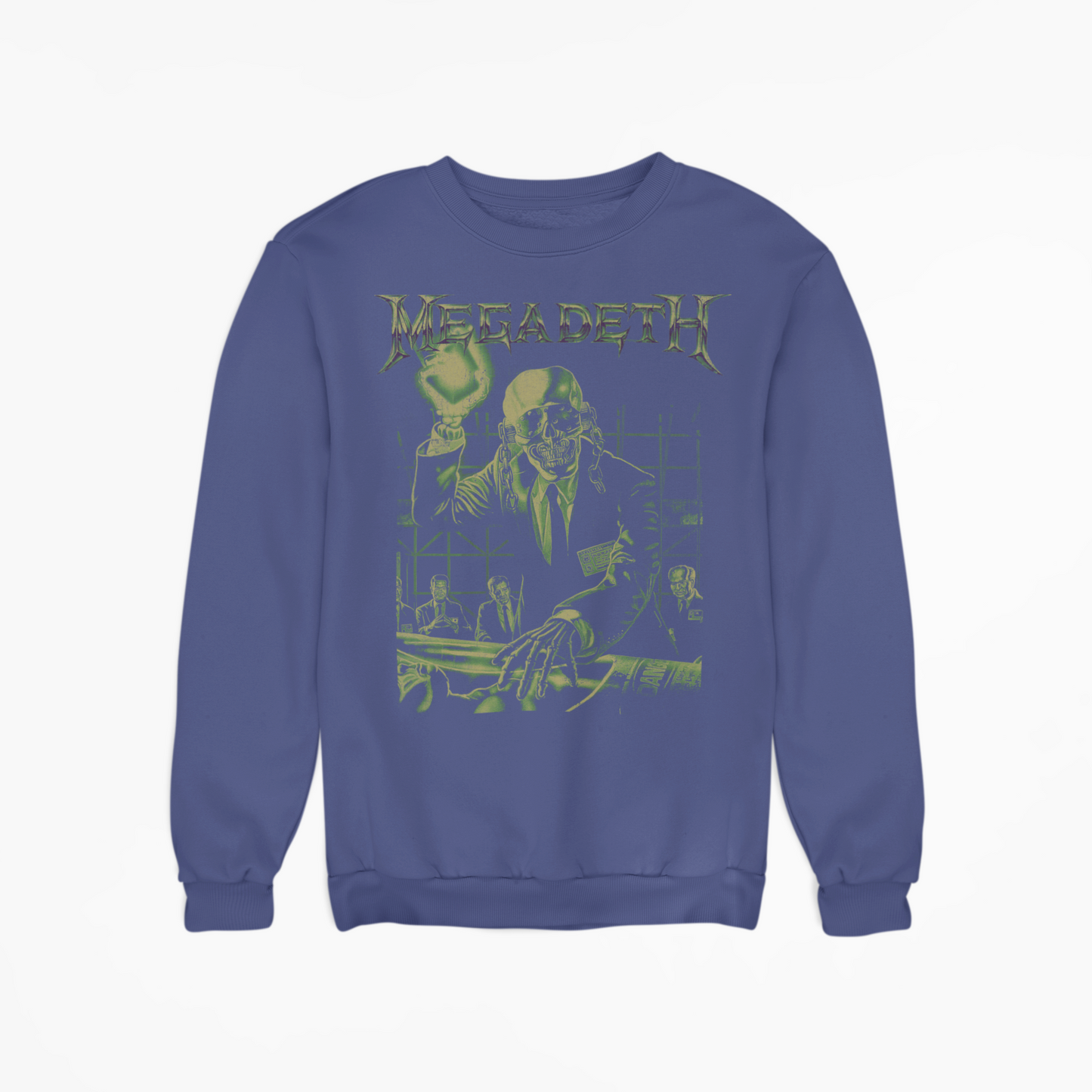 MERCHMOMENT MegaDeth - See No Evil Jumbo Print Sweatshirt [Apparel]