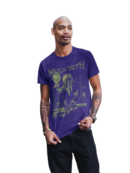 MERCHMOMENT MegaDeth - See No Evil Jumbo Print T-Shirt [Apparel]