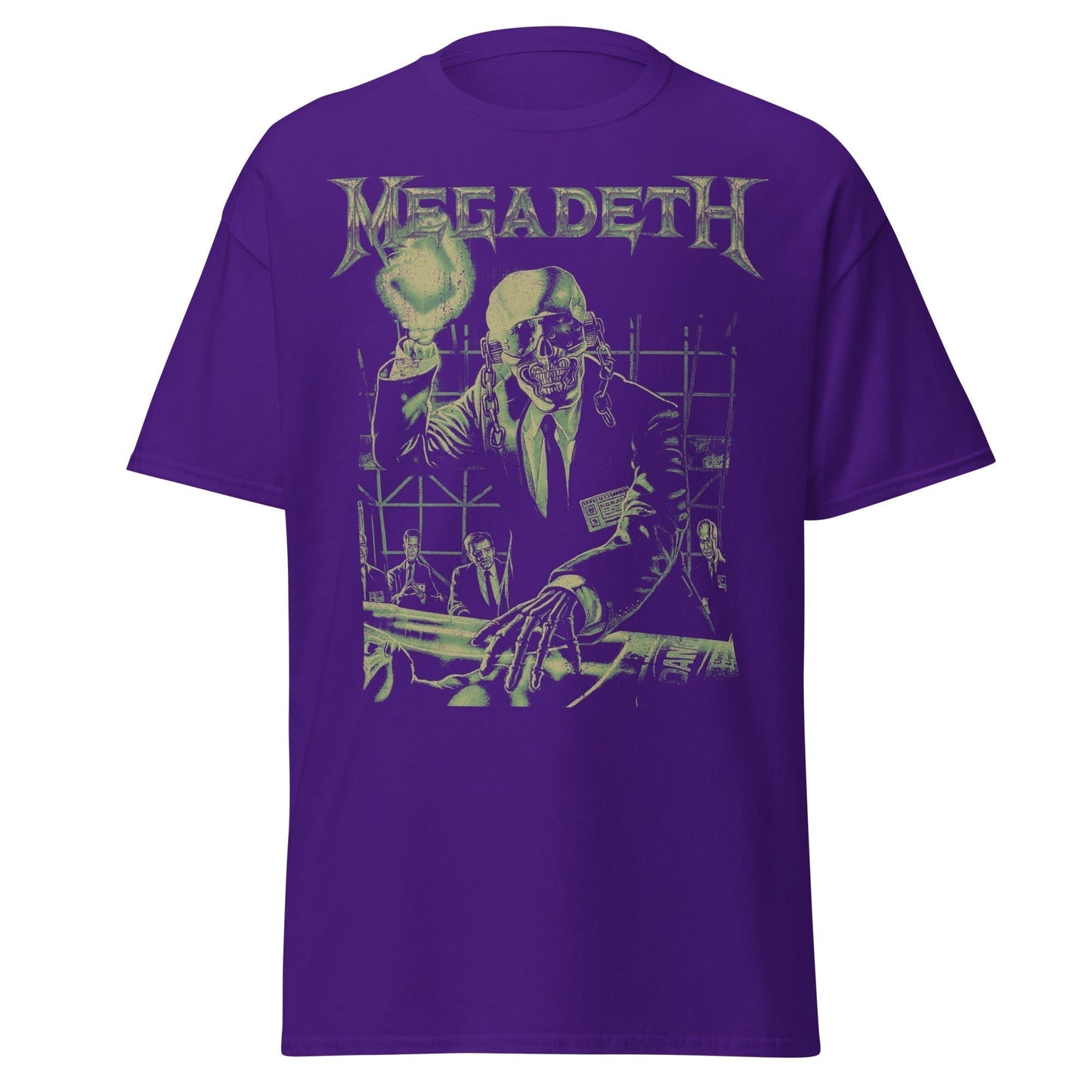 MERCHMOMENT MegaDeth - See No Evil Jumbo Print T-Shirt [Apparel]