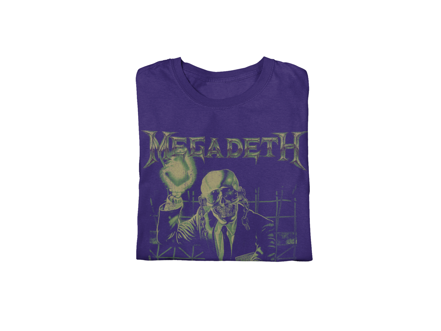 MERCHMOMENT MegaDeth - See No Evil Jumbo Print T-Shirt [Apparel]