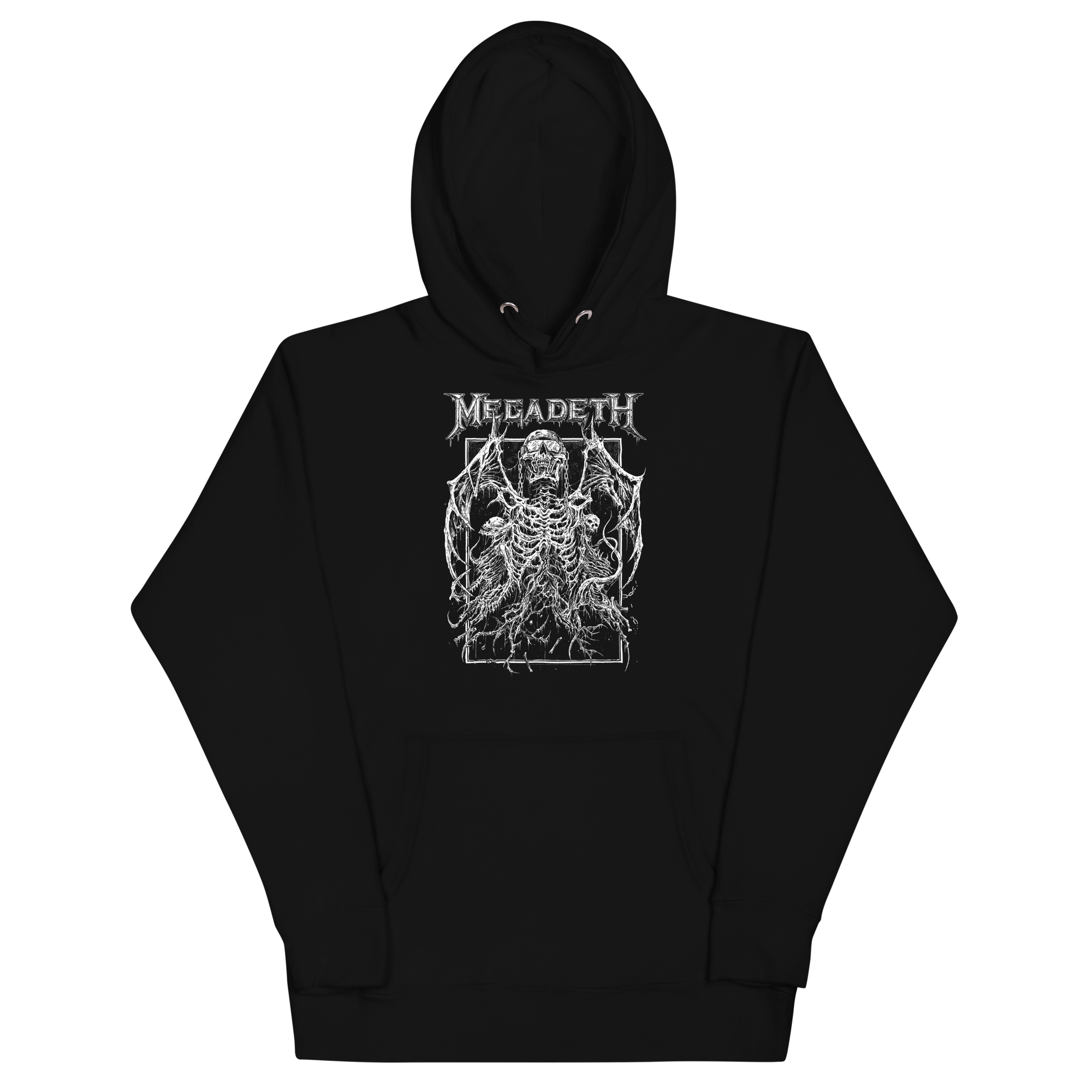 Megadeth Skeleton Wings Classic Hoodie [Apparel]
