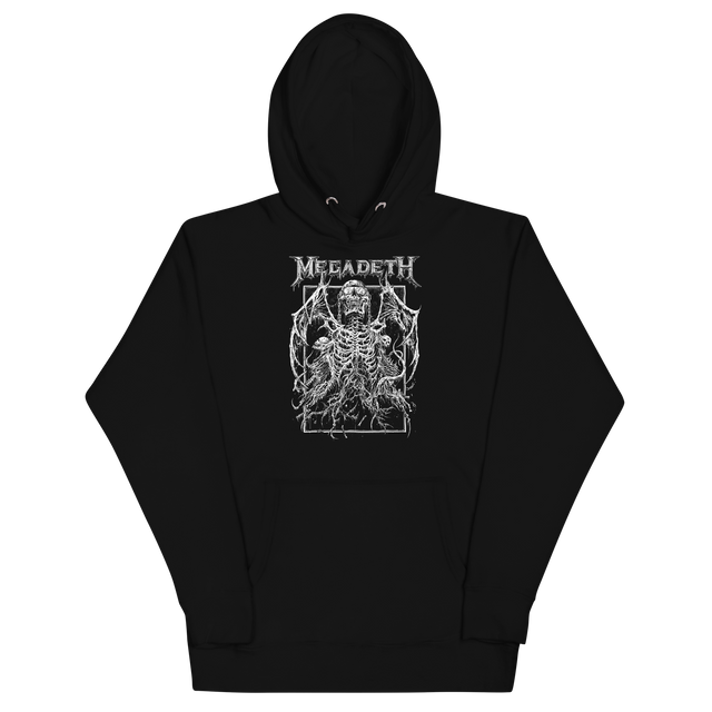 Stakes - Megadeth Skeleton Wings Classic Hoodie []