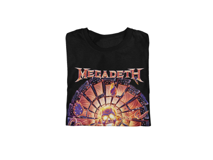 MERCHMOMENT Megadeth Super Collider Jumbo Print T-shirt [Apparel]