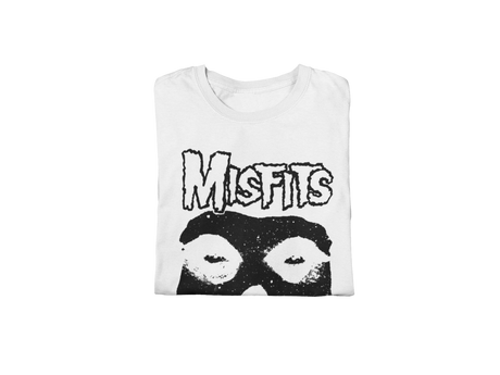 Stakes - Misfits Black Skull Jumbo Print T-shirt []