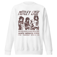 MERCHMOMENT Motley Crue '82 Santa Monica Jumbo Print Sweatshirt [Apparel]
