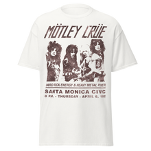 MERCHMOMENT Motley Crue '82 Santa Monica Jumbo Print T-Shirt [Apparel]