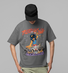 MERCHMOMENT Motley Crue Allister Dome Jumbo Print T-shirt [Apparel]