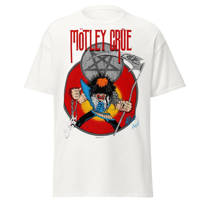 MERCHMOMENT Motley Crue Allister Reaper Jumbo Print T-shirt [Apparel]