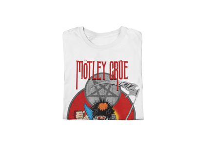 MERCHMOMENT Motley Crue Allister Reaper Jumbo Print T-shirt [Apparel]