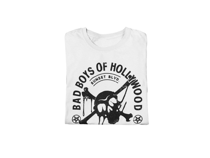 MERCHMOMENT Motley Crue Bad Boys of Hollywood Jumbo Print T-shirt [Apparel]