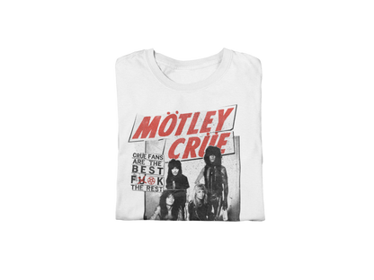 MERCHMOMENT Motley Crue Crue Fans Jumbo Print T-shirt [Apparel]