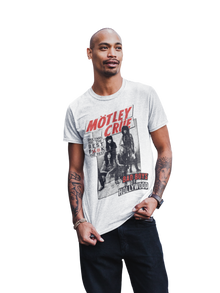 MERCHMOMENT Motley Crue Crue Fans Jumbo Print T-shirt [Apparel]