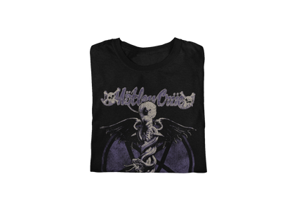 MERCHMOMENT Motley Crue Dark Doctor Jumbo Print T-shirt [Apparel]