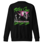 MERCHMOMENT Motley Crue Green Girls Jumbo Print Sweatshirt [Apparel]