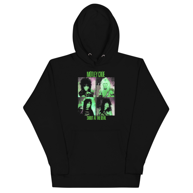 Stakes - Motley Crue Green Shout Classic Hoodie []