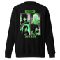 MERCHMOMENT Motley Crue Green Shout Jumbo Print Sweatshirt [Apparel]