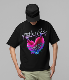 MERCHMOMENT Motley Crue Kickstart Jumbo Print T-shirt [Apparel]