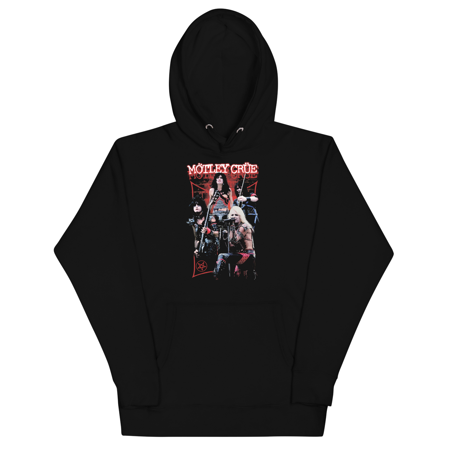 MERCHMOMENT Motley Crue Live Classic Hoodie [Apparel]