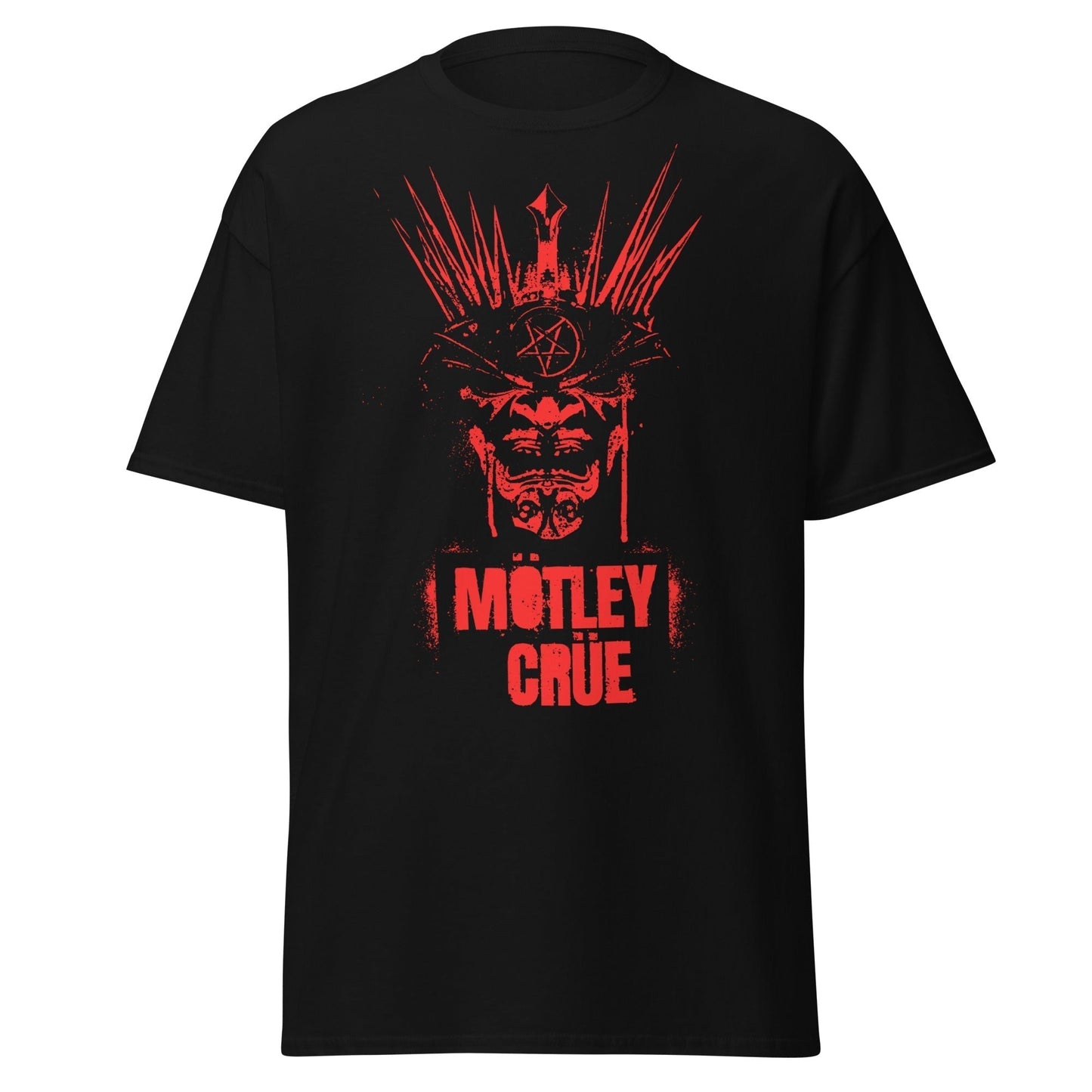 MERCHMOMENT Motley Crue - Mind Blown Jumbo Print T-Shirt [Apparel]