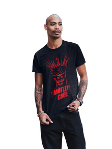 MERCHMOMENT Motley Crue - Mind Blown Jumbo Print T-Shirt [Apparel]
