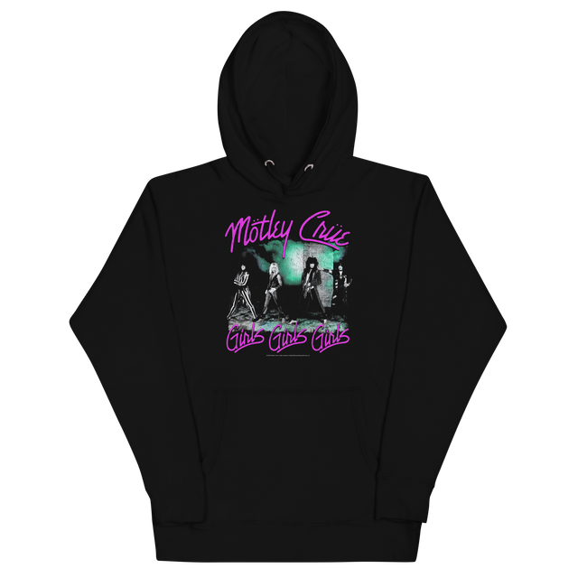 Stakes - Motley Crue Pink Girls Classic Hoodie []