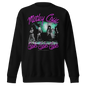 MERCHMOMENT Motley Crue Pink Girls Jumbo Print Sweatshirt [Apparel]
