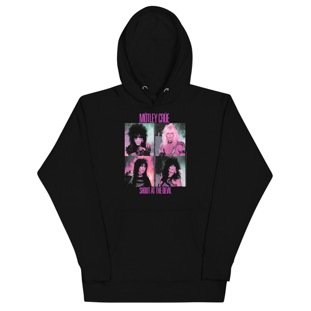 Stakes - Motley Crue Pink Shout Classic Hoodie []