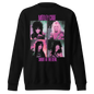 MERCHMOMENT Motley Crue Pink Shout Jumbo Print Sweatshirt [Apparel]