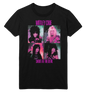 MERCHMOMENT Motley Crue Pink Shout Jumbo Print T-Shirt [Apparel]