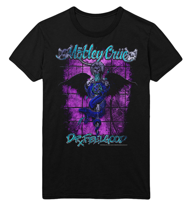 Stakes - Motley Crue Pop Dr. Feelgood Jumbo Print T-Shirt []