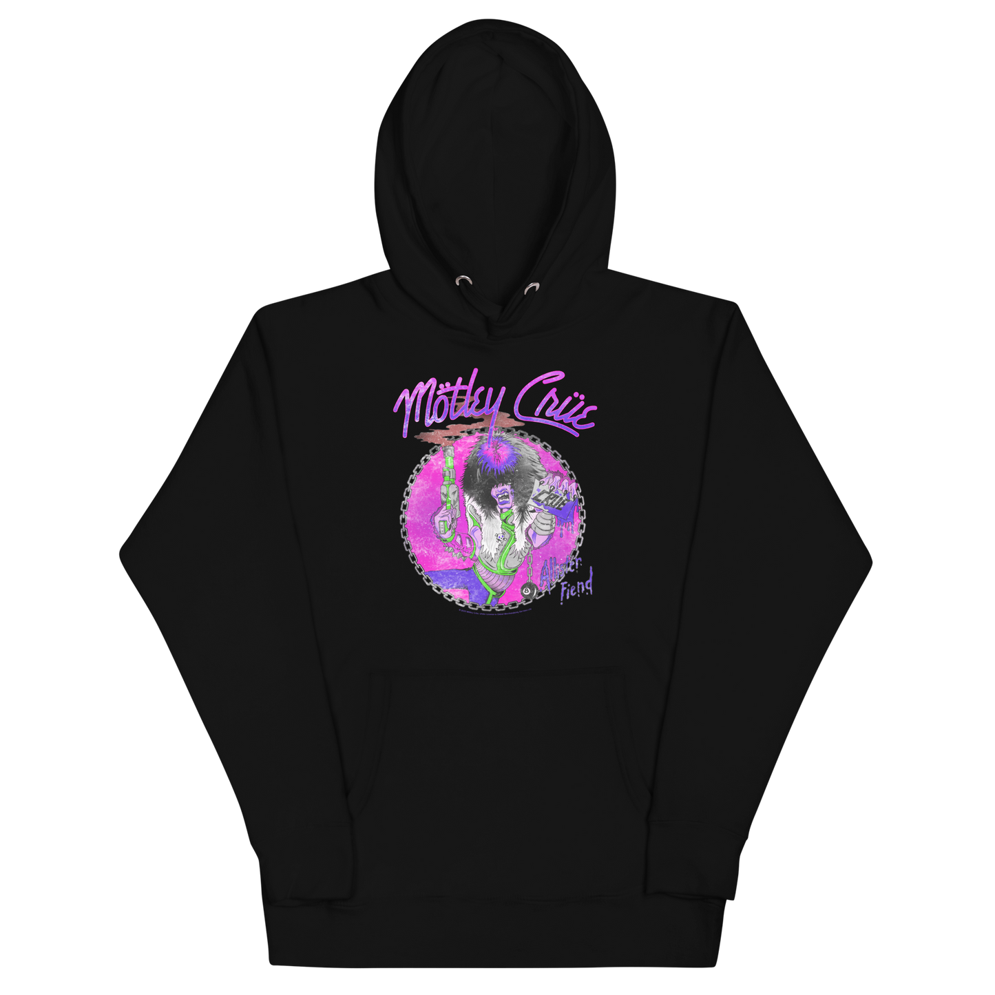 MERCHMOMENT Motley Crue Purple Allister Classic Hoodie [Apparel]
